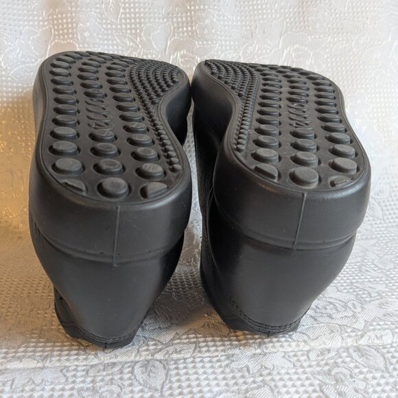Ecco Soft 7 Black Smooth Leather Bootie Size 39 - Picture 12 of 15